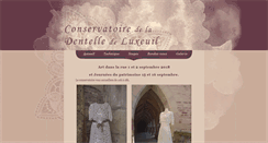 Desktop Screenshot of dentelledeluxeuil.com